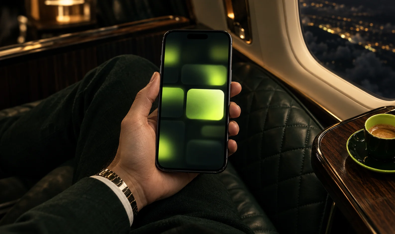 Application web Betnjet Casino ouverte sur un smartphone